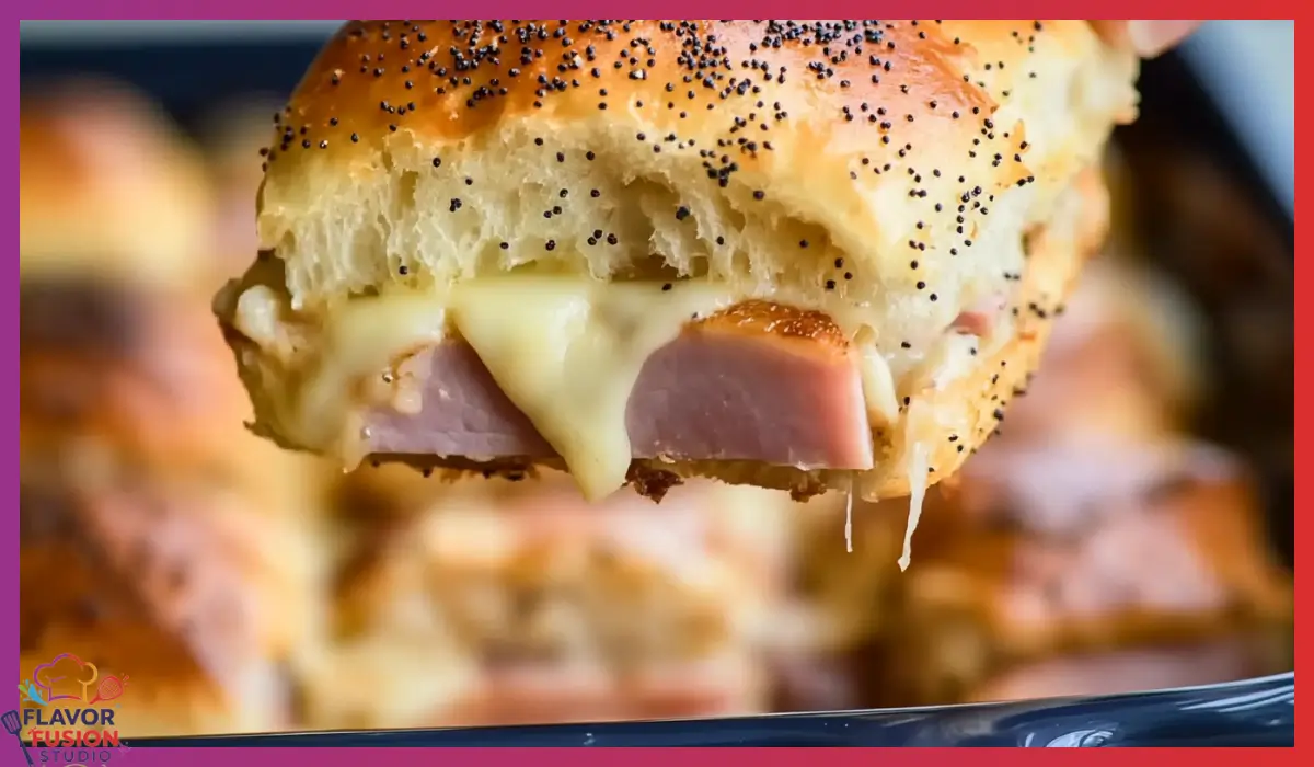 Ham and cheese sliders