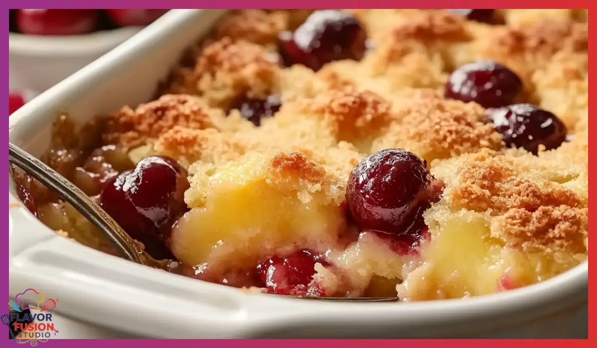Cherry Pineapple Dump Cake