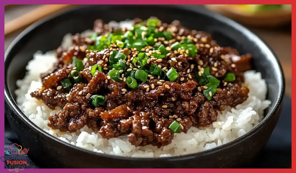 Korean Ground Beef