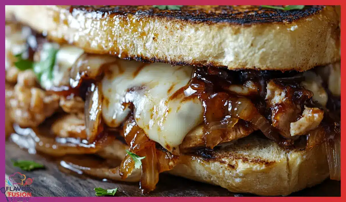 BBQ Chicken Grilled Cheese