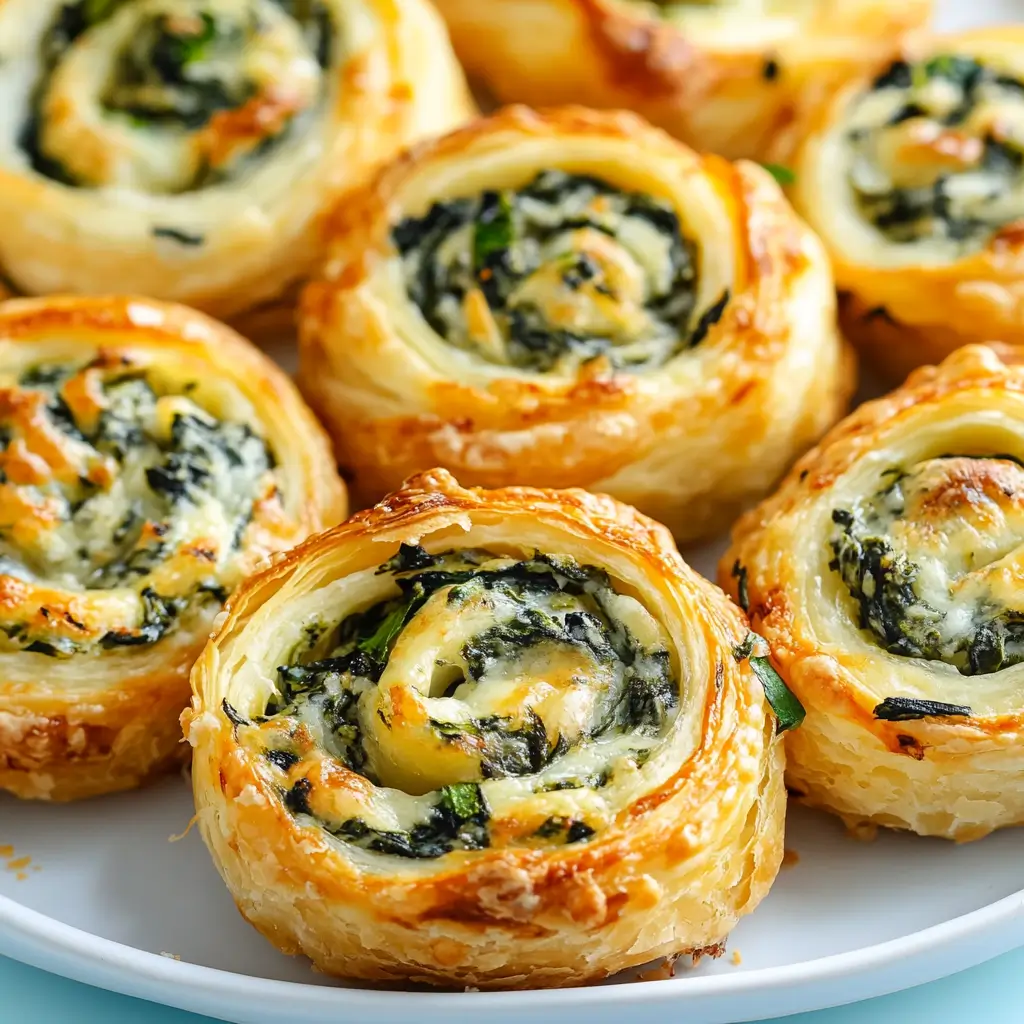 Spinach Artichoke Pinwheels