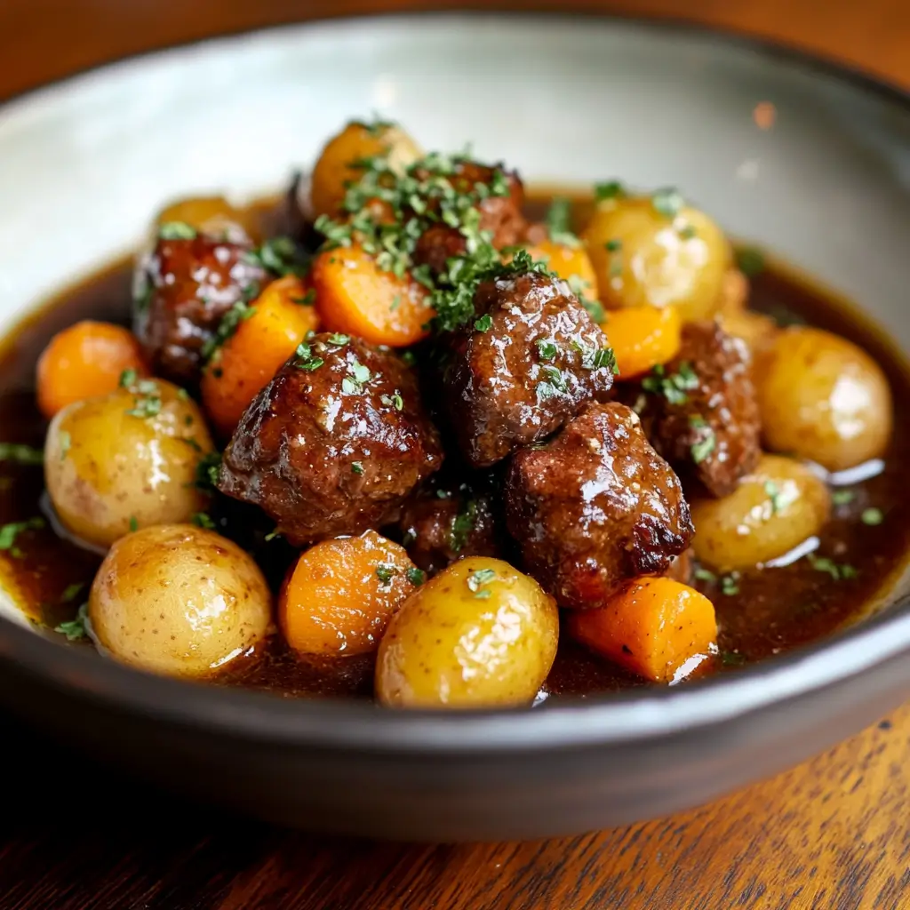 Slow Cooker Garlic Butter