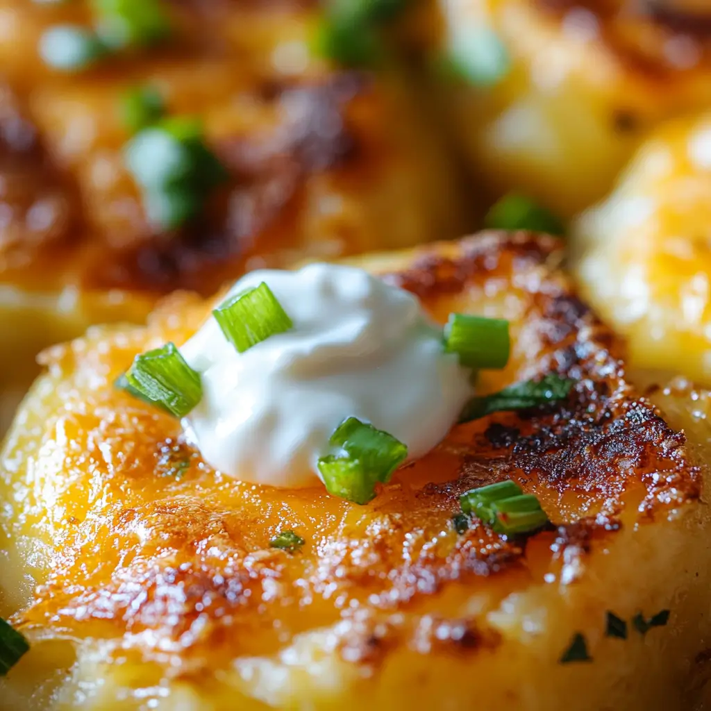 Twice baked potatoes