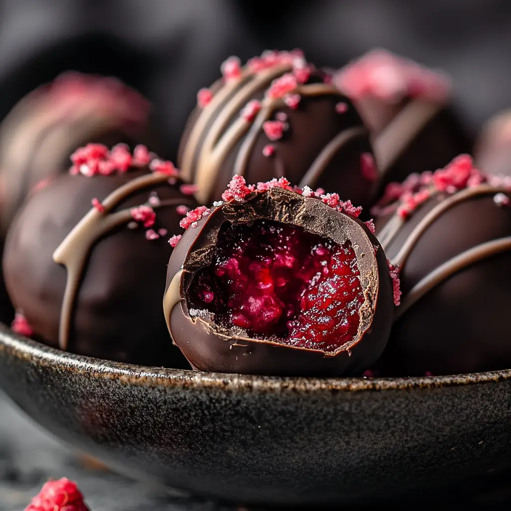 Raspberry Truffles Recipe