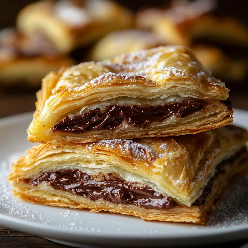 Nutella Pastry Twists