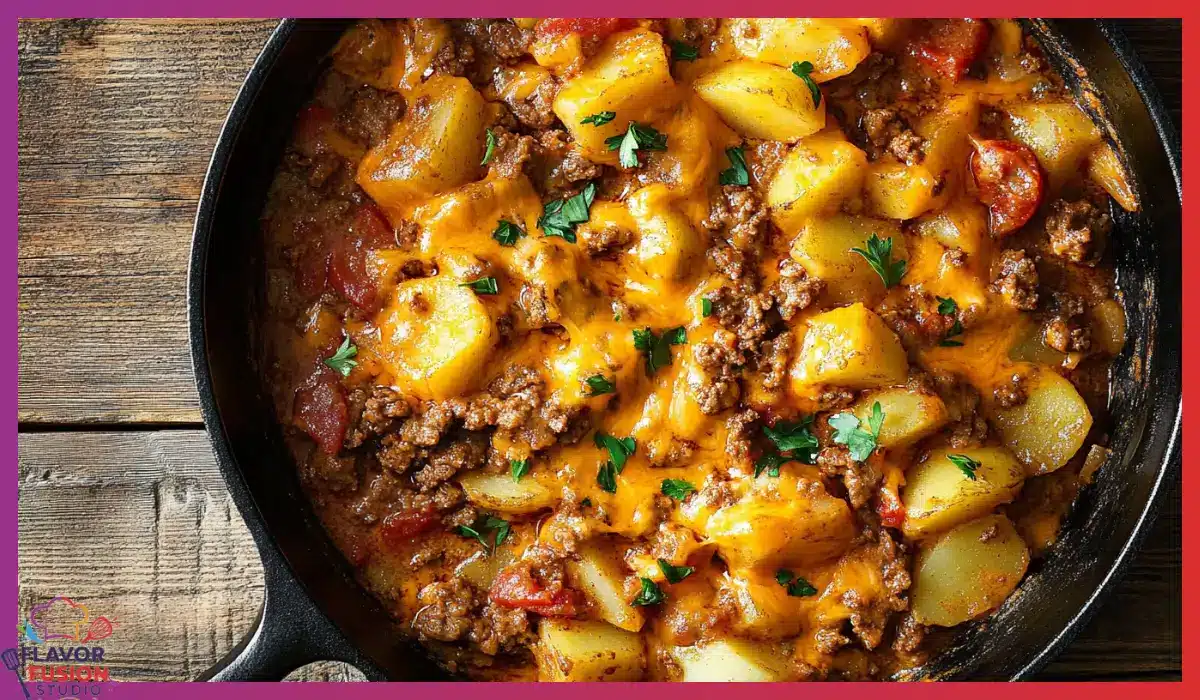 Cheesy One-Pot Beef
