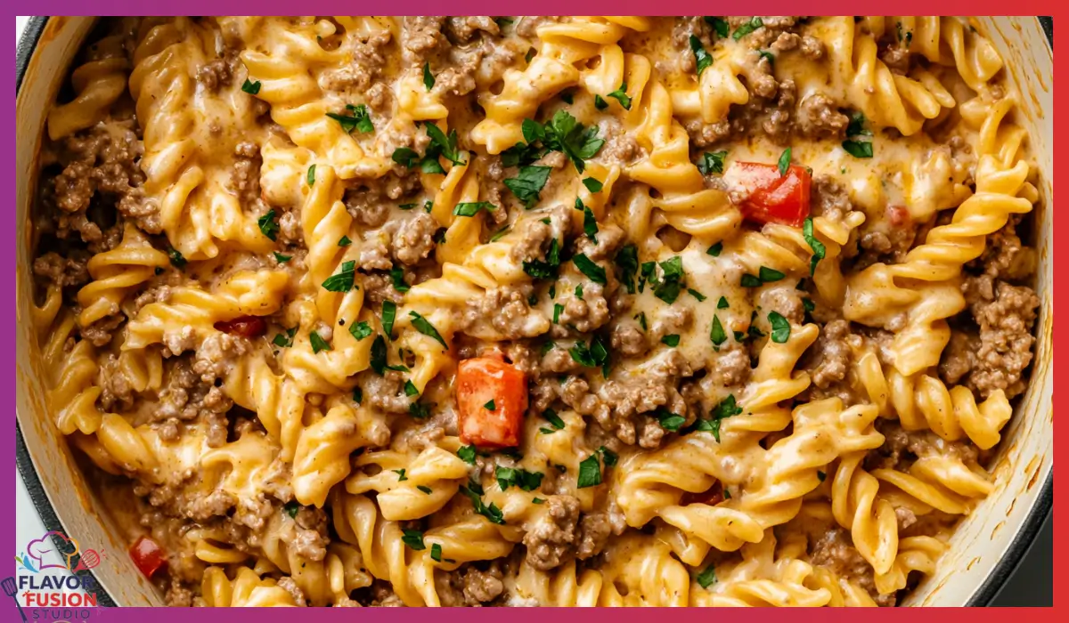 Stovetop Creamy Ground Beef