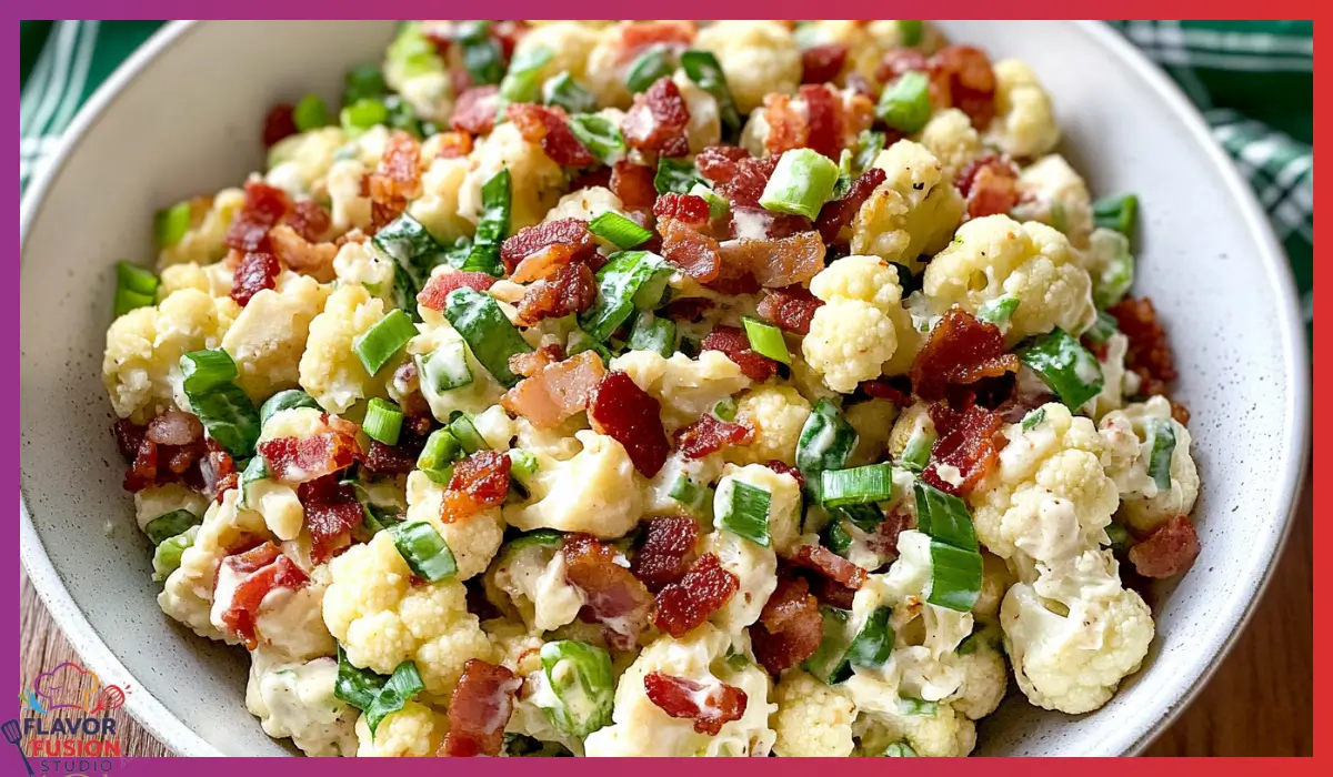 BLT Cauliflower Salad