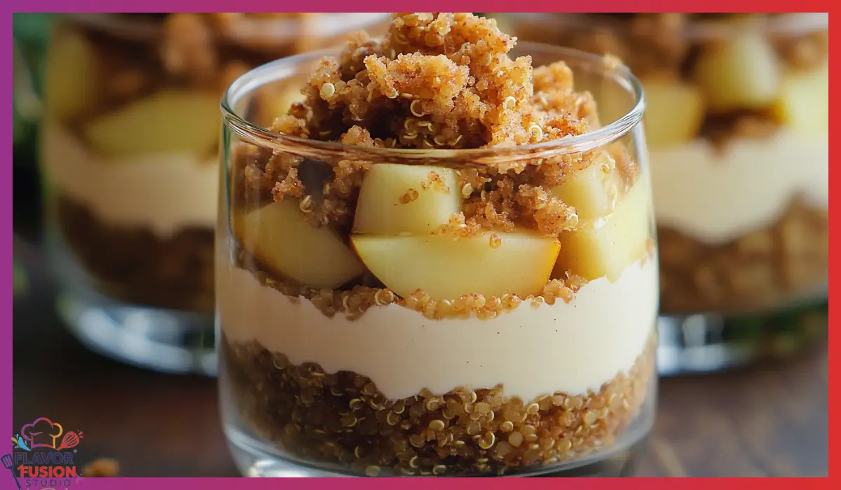 No-Bake Mini Apple Cheesecakes