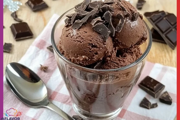 dark chocolate ice cream