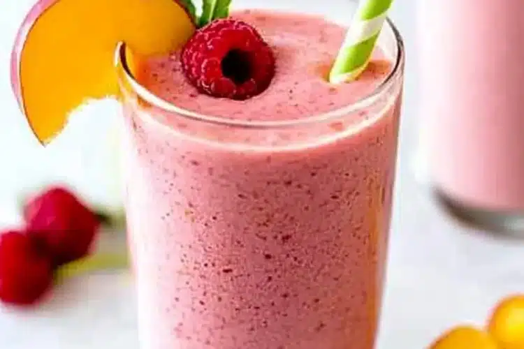 Peach Raspberry Juice Raspberry Peach Smoothie: An Incredible Ultimate Recipe - Flavor Fusion ...