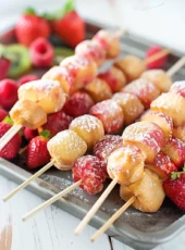 Donut and Fruit Kabobs: An Amazing Ultimate Recipe for Kids