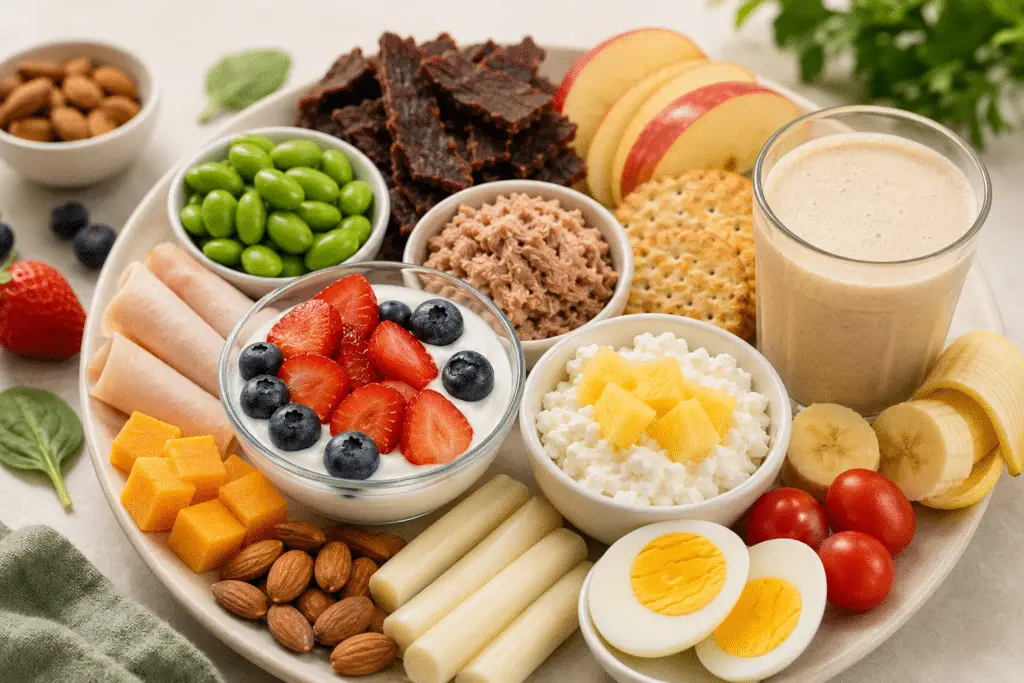 High Protein Snacks Combos: 9 Easy Protein-Packed Snacks to Stay Full ...