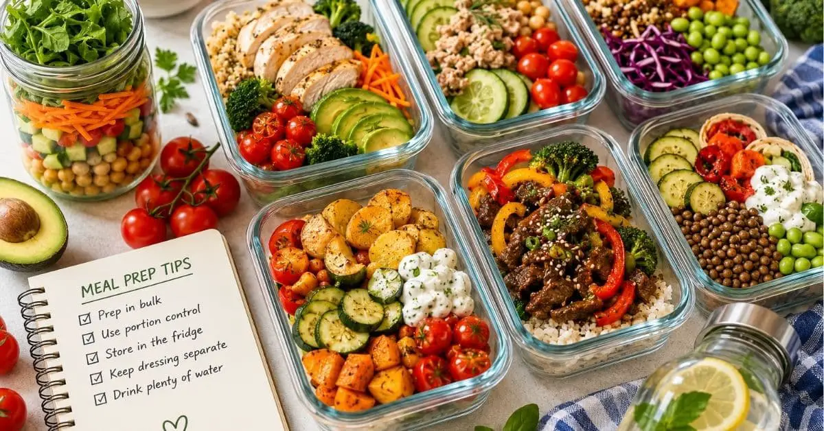 Meal Prep Lunch Ideas for Healthy Eating – 8 Easy Make-Ahead Lunches