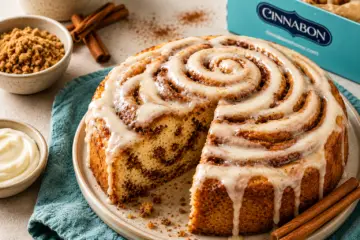 Cinnabon Cinnamon Roll Cake