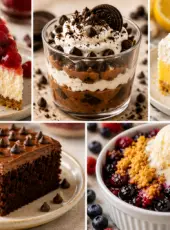 45 Minute Dessert Recipes – 5 Easy Homemade Desserts Ready Fast